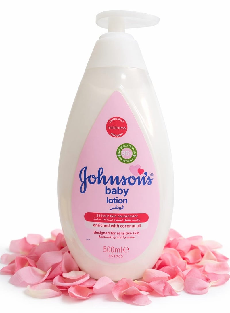 Soft lotion for baby with coconut oil 500ml